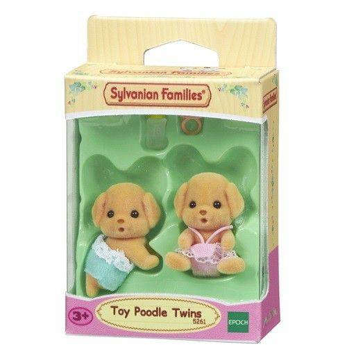 Sylvanian Families Gemeos Poodle Toy Epoch Magia 5261