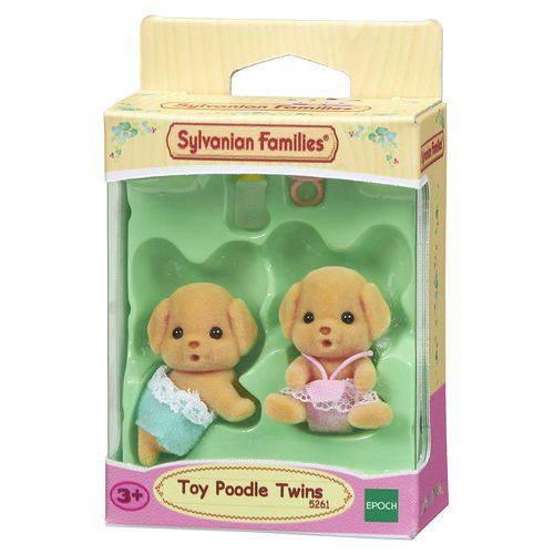 Sylvanian Families - Gêmeos Poodle Toy - Epoch Magia