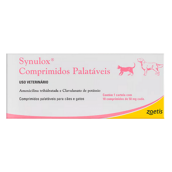 Synulox 50- 10 Comprimidos