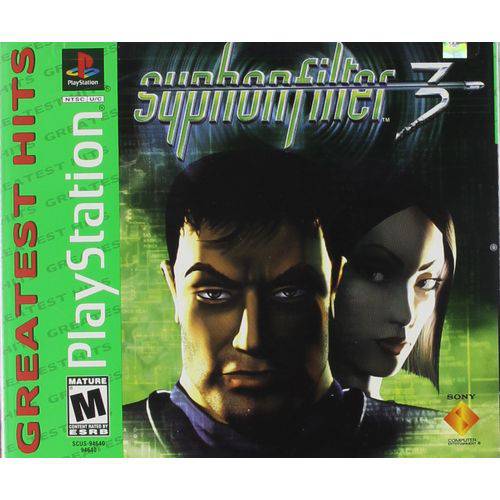 Syphon Filter 3 Greatest Hits - Ps1