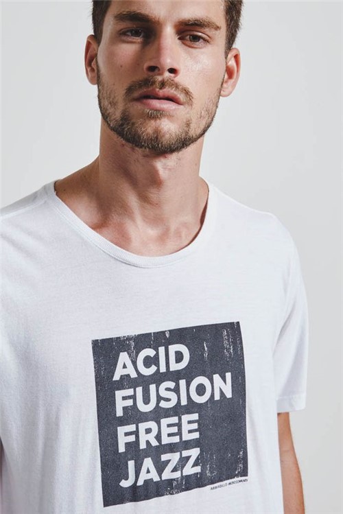 T-shirt Acid Jazz Branco G