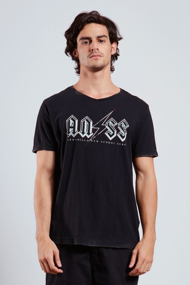 T-shirt Anss Young Preto G