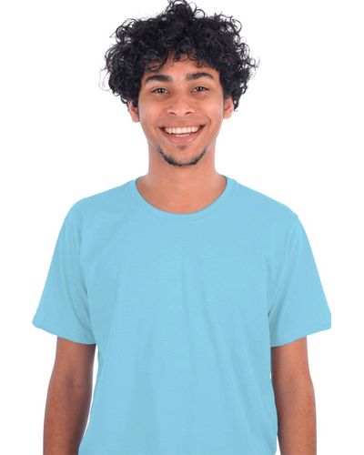 T-shirt Básica Azul