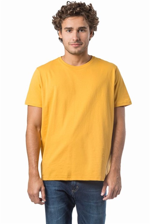 T-Shirt Básica Comfort Amarelo Escuro Amarelo Escuro/P