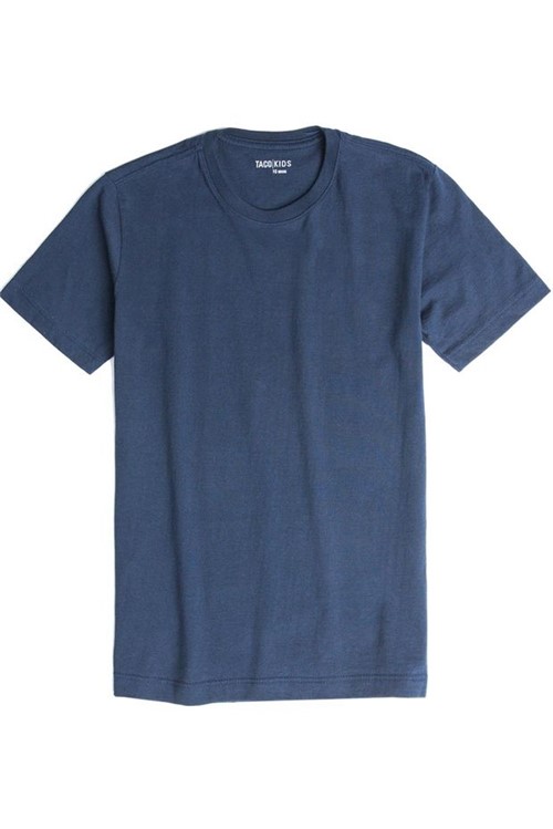 T-Shirt Basica Comfort Infantil Masculino Azul Marinho Azul Marinho/08