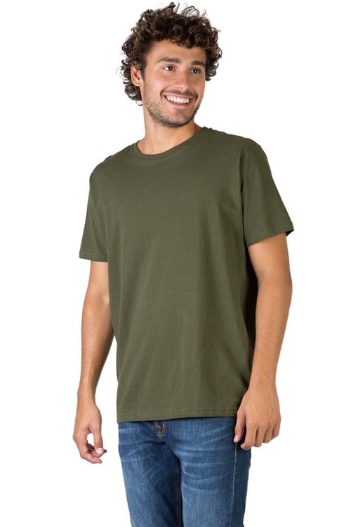 T-Shirt Básica Comfort Verde Escuro Verde Escuro/P