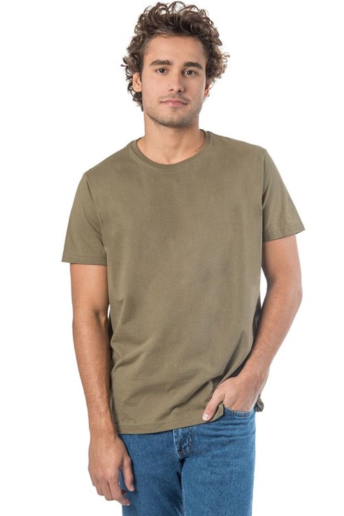 T-Shirt Básica Comfort Verde Militar Verde Militar/M