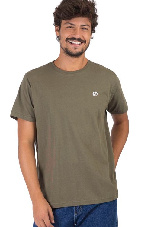 T-Shirt Básica Comfort Verde Militar Verde Militar/P