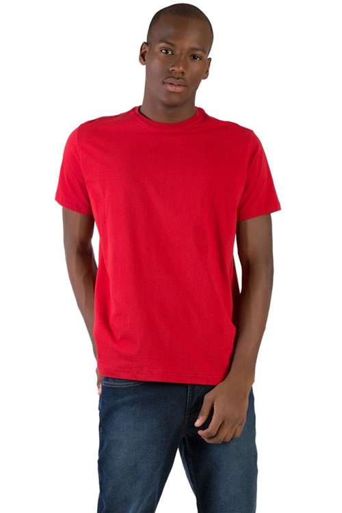 T-Shirt Básica Comfort Vermelho Escuro Vermelho Escuro/P