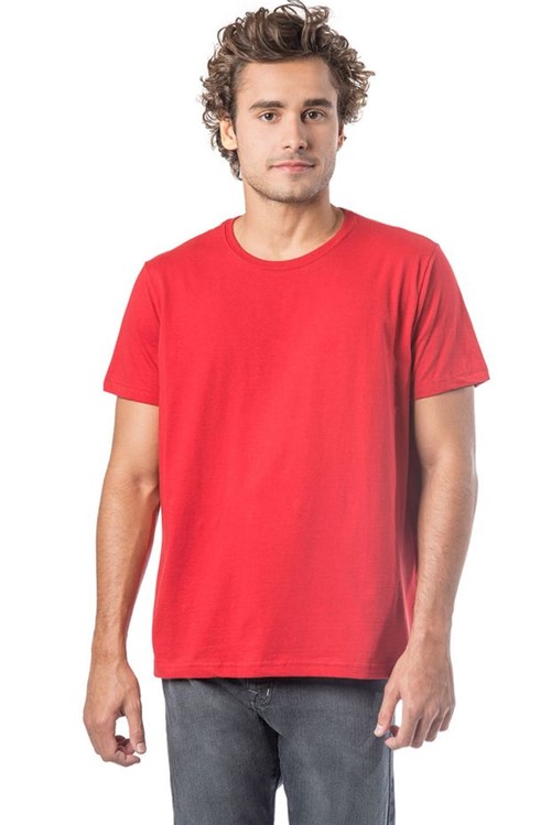 T-Shirt Básica Comfort Vermelho Vermelho/M