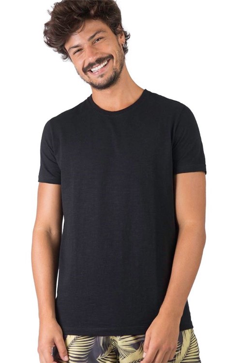 T-Shirt Básica Flamê Fit Premium Preto PRETO/P