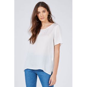 T-Shirt Basica Off White - 40