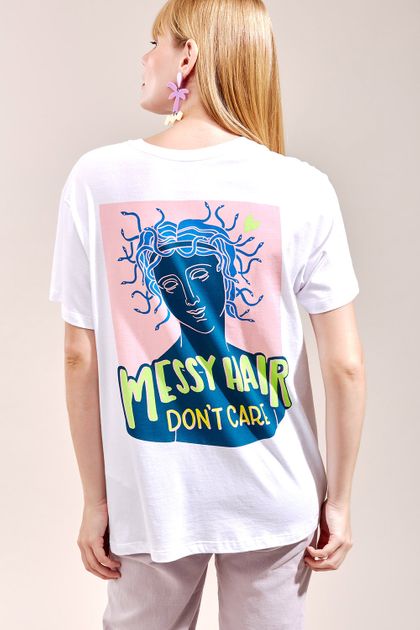 T-shirt Cantão Local Messy Hair