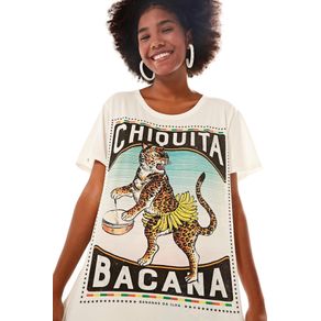 T-Shirt Chiquita Bacana Off White - M