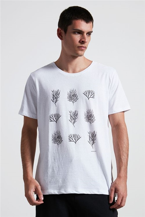 T-shirt Coral Branco G