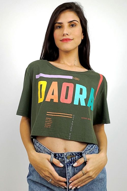 T-shirt Cropped Daora Farm - P