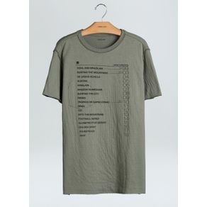 T-Shirt Double Linen Collections-Oliva - P
