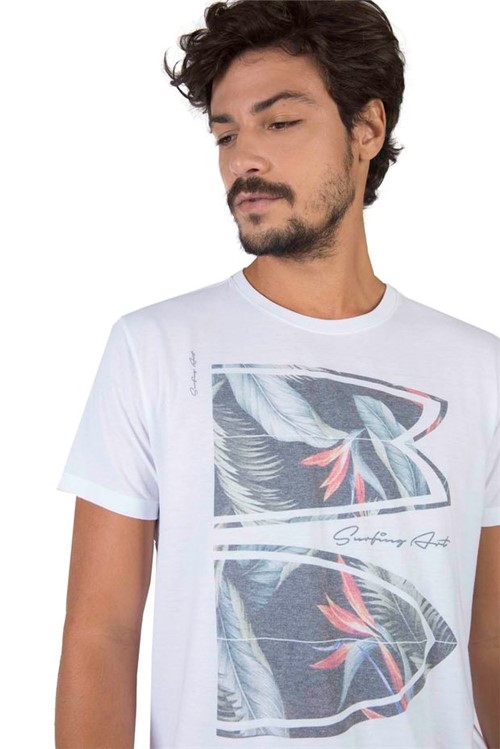 T-Shirt Estampa Branco BRANCO/P