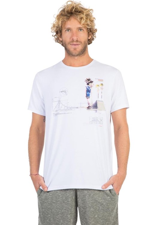 T-Shirt Estampada Branco BRANCO/P