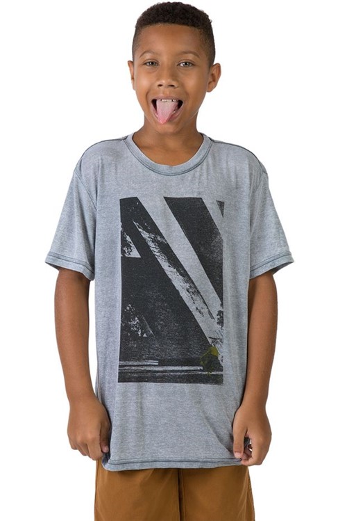 T-Shirt Estampada Infantil Masculino Preto PRETO/04