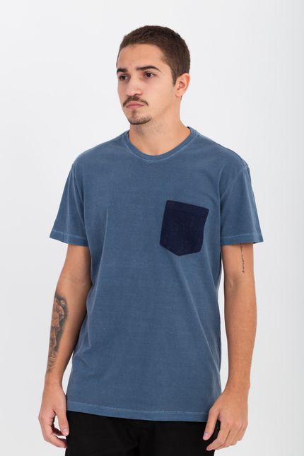 T-shirt French P - Azul Marinho