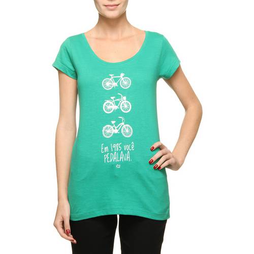 T-Shirt Huck Voce Pedalava - Verde - PP