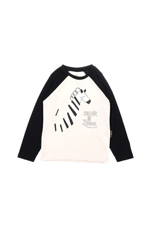 T-shirt Infantil Zebra 04 - Cru