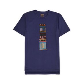 T-shirt Ipa Wall Kajaman Azul Marinho Xgg