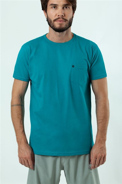 T-shirt Just G - Azul Petroleo