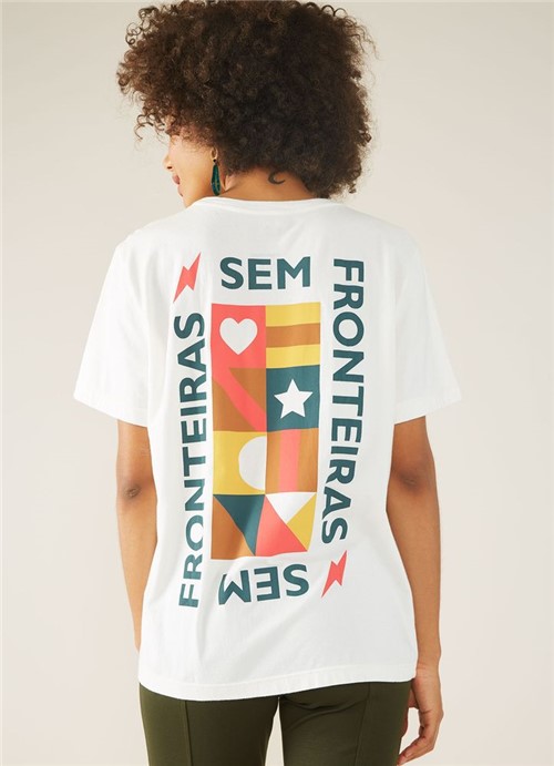 T-shirt Local Sem Fronteiras Branco G