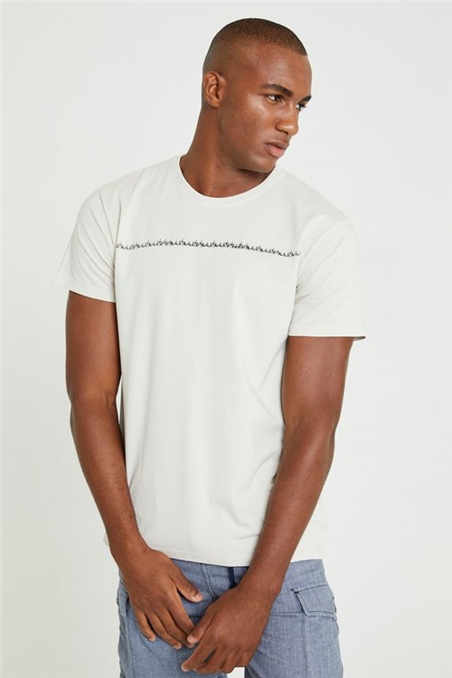 T-shirt Logo P - Off White
