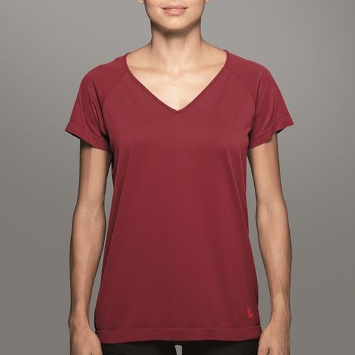 T-Shirt Lupo Feminina Comfortable (Adulto) Tamanho: M | Cor: Vermelho Intenso