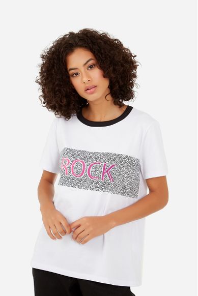 T-Shirt Malha Silk Rock Onca - SILK ROCK ONCA P - SILK ROCK ONCA