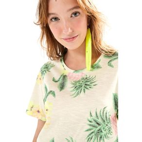 T-Shirt Maxi Abacaxi Fluo Est Abacaxi Fluo_Mini_Off - G
