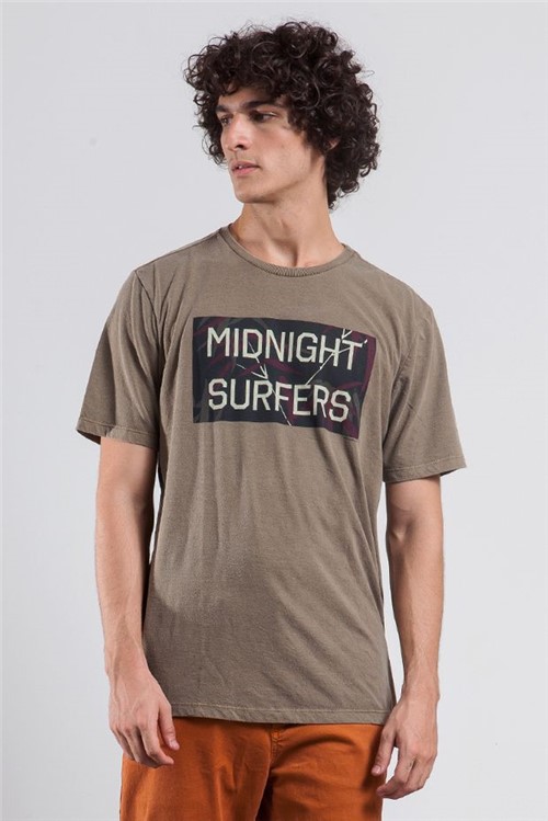 T-shirt Midnight Surf Color Caqui G