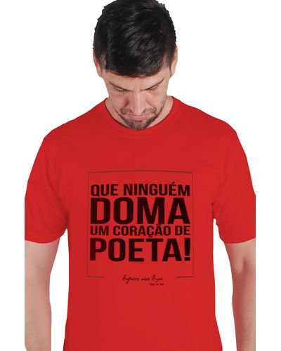 T-shirt Ninguém Doma Vermelha