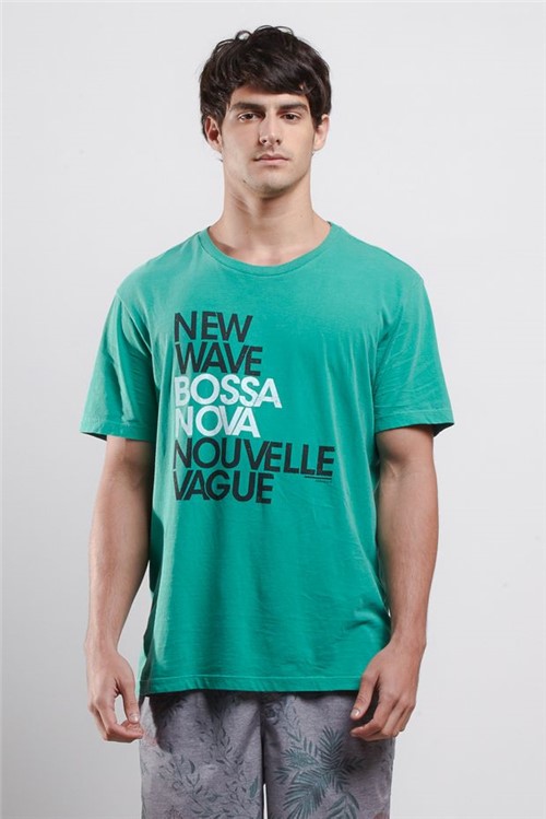 T-shirt Novelle Vague Verde M
