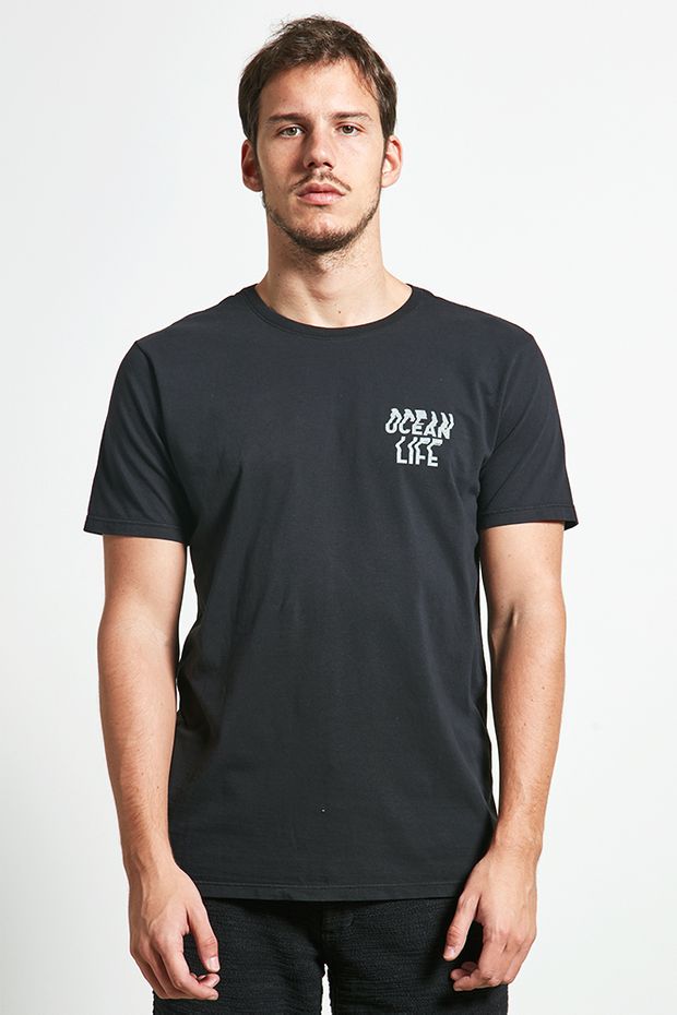 T-shirt Ocean Life Preto M