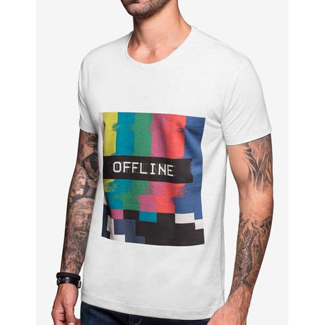 T-shirt Offline Mescla Claro 103392