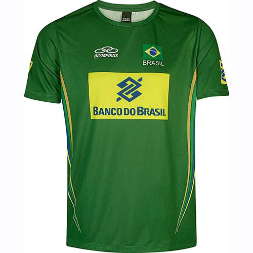 T-Shirt Olympikus Jogo Comercial Masculina - Verde