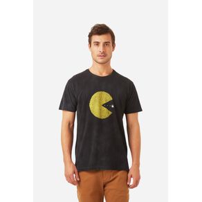 T-Shirt Pac Man Preto - GG