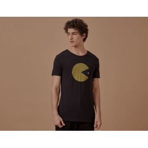 T-Shirt Pac Man Preto - P