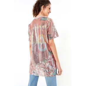 T Shirt Paete Chita Estelar Multicolorido - P