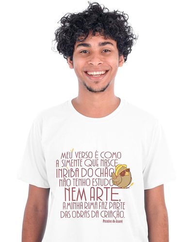 T-shirt Patativa do Assaré Branca