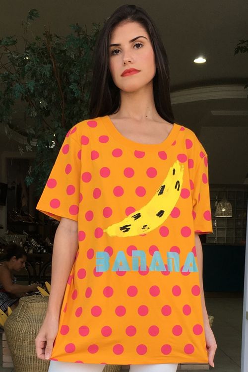 T-shirt Poá Banana Farm - P