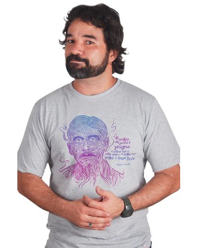 T-shirt Proust Cinza