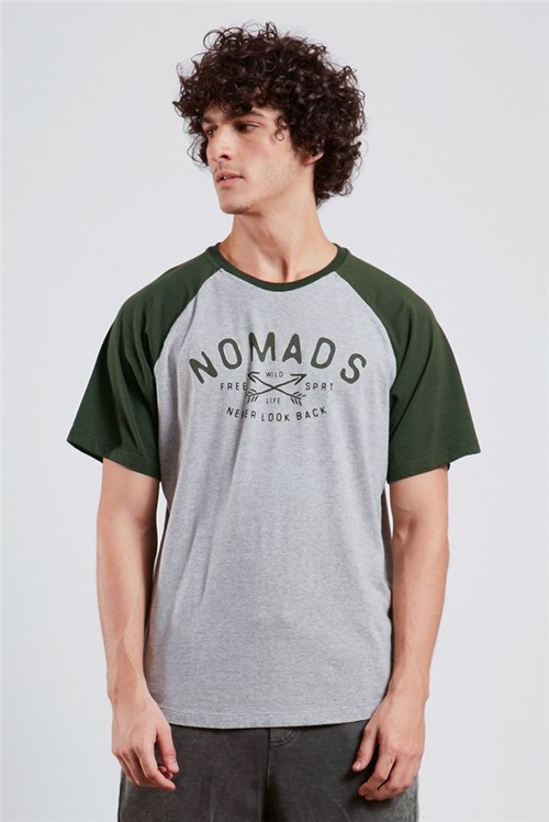 T-shirt Raglan Nomads Vd Militar M