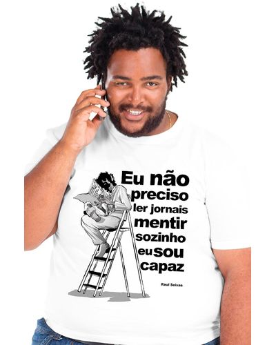 T-shirt Raul Seixas Branca