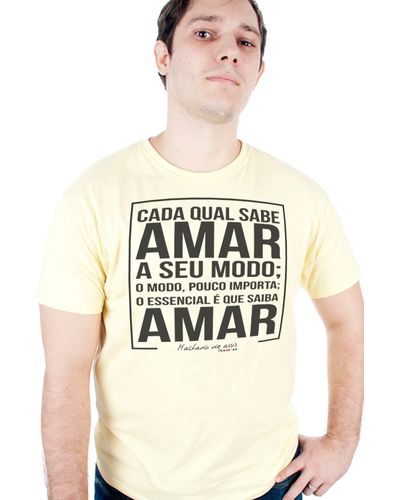 T-shirt Saiba Amar