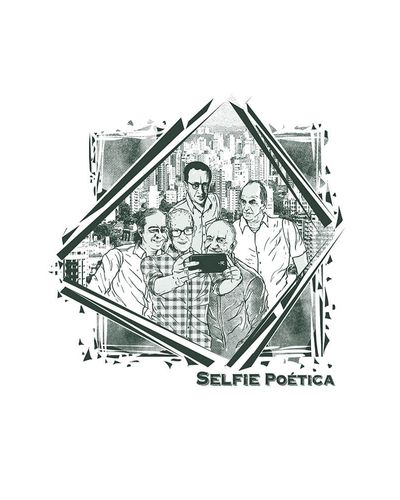 T-shirt Selfie Poética